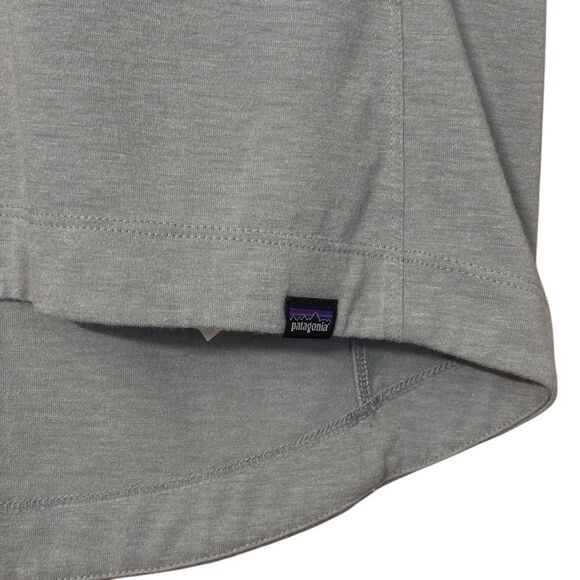 Patagonia Women's Capilene Cool Trail Bike Henley gray medium - Picture 10 of 12